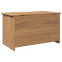 Storage trunk with lid Panama solid pine wood 79x42x46 cm by , Storage trunks - Ref: Foro24-4016387, Price: 94,73 €, Discount: %