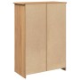 Mueble zapatero Panama madera maciza de pino 80x40x114 cm de , Zapateros y organizadores de calzado - Ref: Foro24-4016391, Pr...