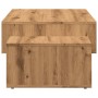 Engineered wood artisan oak coffee table 105x55x32 cm by , Coffee table - Ref: Foro24-856671, Price: 66,93 €, Discount: %