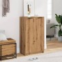 Shoe cabinet made of engineered oak wood, artisan design, measuring 59x35x100.5 cm. by , Closets and storage - Ref: Foro24-85...