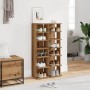 Shoe cabinets 2 units oak wood artisan 28x27x102 cm by , Shoe racks and shoe organizers - Ref: Foro24-856667, Price: 78,98 €,...