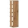 Shoe cabinets 2 units oak wood artisan 28x27x102 cm by , Shoe racks and shoe organizers - Ref: Foro24-856667, Price: 78,98 €,...