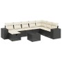 8-piece garden sofa set and black synthetic rattan cushions by , Garden sets - Ref: Foro24-3264522, Price: 577,19 €, Discount: %