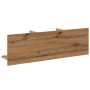 Engineered oak wood wall-mounted furniture, Artisian model, 100x16.5x30 cm by , Shelves and shelves - Ref: Foro24-854867, Pri...