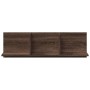 Wall-mounted engineered wood furniture, brown oak, 100x16.5x30 cm by , Shelves and shelves - Ref: Foro24-854865, Price: 39,52...