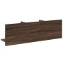 Wall-mounted engineered wood furniture, brown oak, 100x16.5x30 cm by , Shelves and shelves - Ref: Foro24-854865, Price: 39,52...