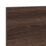 Wall-mounted engineered wood furniture, brown oak, 100x16.5x30 cm by , Shelves and shelves - Ref: Foro24-854865, Price: 39,52...