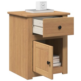 Mesita de noche Panama madera maciza de pino 46x40x57 cm de , Mesitas de noche - Ref: Foro24-4016383, Precio: 78,82 €, Descue...