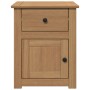 Mesita de noche Panama madera maciza de pino 46x40x57 cm de , Mesitas de noche - Ref: Foro24-4016383, Precio: 70,89 €, Descue...