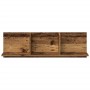 Aged engineered wood wall shelf 100x16.5x30 cm by , Shelves and shelves - Ref: Foro24-854866, Price: 38,67 €, Discount: %