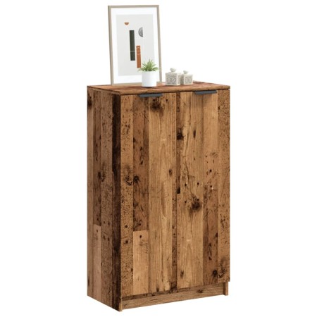 Engineered wood aged shoe cabinet 59x35x100.5 cm by , Closets and storage - Ref: Foro24-856993, Price: 106,06 €, Discount: %