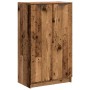 Engineered wood aged shoe cabinet 59x35x100.5 cm by , Closets and storage - Ref: Foro24-856993, Price: 106,06 €, Discount: %