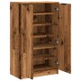 Engineered wood aged shoe cabinet 59x35x100.5 cm by , Closets and storage - Ref: Foro24-856993, Price: 106,06 €, Discount: %