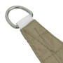 Toldo de vela cuadrado tela Oxford beige 2,5x2,5 m de vidaXL, Sombrillas - Ref: Foro24-135136, Precio: 28,64 €, Descuento: %