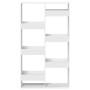 Estantería de madera de ingeniería blanca 100x33x175 cm de , Librerías y estanterías - Ref: Foro24-3309402, Precio: 133,86 €,...