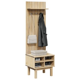 Eingangsmöbel OTTA Massivholz Kiefer 50x40x160 cm von , Kleiderschränke - Ref: Foro24-4013463, Preis: 116,99 €, Rabatt: %