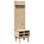 Mueble de recibidor OTTA madera maciza de pino 50x40x160 cm de , Armarios roperos - Ref: Foro24-4013463, Precio: 116,99 €, De...