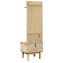 Mueble de recibidor OTTA madera maciza de pino 50x40x160 cm de , Armarios roperos - Ref: Foro24-4013463, Precio: 116,99 €, De...