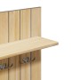 OTTA solid pine wood hallway furniture 50x40x160 cm by , Wardrobes - Ref: Foro24-4013463, Price: 116,86 €, Discount: %