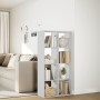 Wooden engineering white divider bookcase 69.5x29x137.5 cm by , Bookcases and shelves - Ref: Foro24-858021, Price: 86,13 €, D...