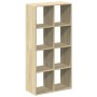 Librería divisor madera ingeniería roble Sonoma 69,5x29x137,5cm de , Librerías y estanterías - Ref: Foro24-858023, Precio: 83...