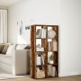 Aged engineering wood divider bookcase 69.5x29x137.5 cm by , Bookcases and shelves - Ref: Foro24-858028, Price: 83,80 €, Disc...