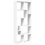 White engineering wood divider bookcase 67x25x161.5 cm by , Bookcases and shelves - Ref: Foro24-858075, Price: 83,76 €, Disco...