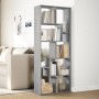 Librería divisora madera ingeniería gris Sonoma 67x25x161,5 cm de , Librerías y estanterías - Ref: Foro24-858080, Precio: 83,...