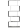 Divider bookcase 5 levels gray wood concrete 70x24x161 cm by , Bookcases and shelves - Ref: Foro24-858096, Price: 71,54 €, Di...