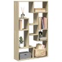 Engineered wood bookshelf in Sonoma oak, 72x20x120 cm. by , Bookcases and shelves - Ref: Foro24-858158, Price: 69,07 €, Disco...