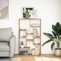 Engineered wood oak artisian shelf 72x20x120 cm by , Bookcases and shelves - Ref: Foro24-858164, Price: 69,07 €, Discount: %