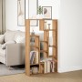 Engineered wood oak artisian shelf 72x20x120 cm by , Bookcases and shelves - Ref: Foro24-858164, Price: 69,07 €, Discount: %