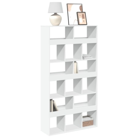 Engineered wood white bookshelf 100x33x187.5 cm by , Bookcases and shelves - Ref: Foro24-3309375, Price: 194,59 €, Discount: %