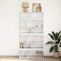 Engineered wood white bookshelf 100x33x187.5 cm by , Bookcases and shelves - Ref: Foro24-3309375, Price: 194,59 €, Discount: %