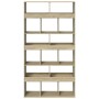 Engineered wood bookshelf in Sonoma oak, 100x33x187.5 cm by , Bookcases and shelves - Ref: Foro24-3309377, Price: 188,48 €, D...