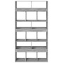 Engineered wood bookshelf in Sonoma gray, 100x33x187.5 cm by , Bookcases and shelves - Ref: Foro24-3309380, Price: 193,35 €, ...