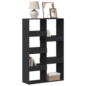 Schwarzes Regal aus Ingenieurholz 100x33x155,5 cm von , Bücherregale und Regale - Ref: Foro24-3309394, Preis: 137,99 €, Rabat...