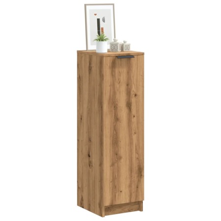 Shoe cabinet made of engineered oak wood, artisan crafted, measuring 29.5x35x100.5cm. by , Closets and storage - Ref: Foro24-...