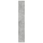 Wooden divider bookcase in gray concrete engineering, 67x25x161.5cm by , Bookcases and shelves - Ref: Foro24-858078, Price: 8...