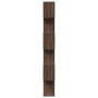 Divider bookcase 6 levels brown oak wood 70x24x193 cm by , Bookcases and shelves - Ref: Foro24-858090, Price: 84,46 €, Discou...