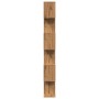 Divider bookcase 6 levels oak wood artisan 70x24x193 cm by , Bookcases and shelves - Ref: Foro24-858092, Price: 82,64 €, Disc...