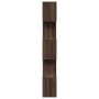 Librería divisora 5 niveles madera marrón roble 70x24x161 cm de , Librerías y estanterías - Ref: Foro24-858099, Precio: 73,37...