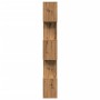 Divider bookcase 5 levels oak wood artisan 70x24x161 cm by , Bookcases and shelves - Ref: Foro24-858101, Price: 71,54 €, Disc...