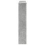 Borde de chimenea madera ingeniería gris hormigón 100x20x100 cm de , Accesorios para hornos de leña y chimeneas - Ref: Foro24...