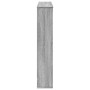 Borde de chimenea madera ingeniería gris Sonoma 100x20x100 cm de , Accesorios para hornos de leña y chimeneas - Ref: Foro24-8...