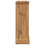 Borde de chimenea madera ingeniería roble artisan 90x30x90 cm de , Accesorios para hornos de leña y chimeneas - Ref: Foro24-8...