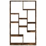 Estantería madera de ingeniería roble ahumado 72x20x120 cm de , Librerías y estanterías - Ref: Foro24-858160, Precio: 69,07 €...