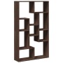 Engineered wood brown oak bookshelf 72x20x120 cm by , Bookcases and shelves - Ref: Foro24-858162, Price: 70,93 €, Discount: %