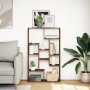 Engineered wood brown oak bookshelf 72x20x120 cm by , Bookcases and shelves - Ref: Foro24-858162, Price: 70,93 €, Discount: %