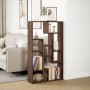 Engineered wood brown oak bookshelf 72x20x120 cm by , Bookcases and shelves - Ref: Foro24-858162, Price: 70,93 €, Discount: %